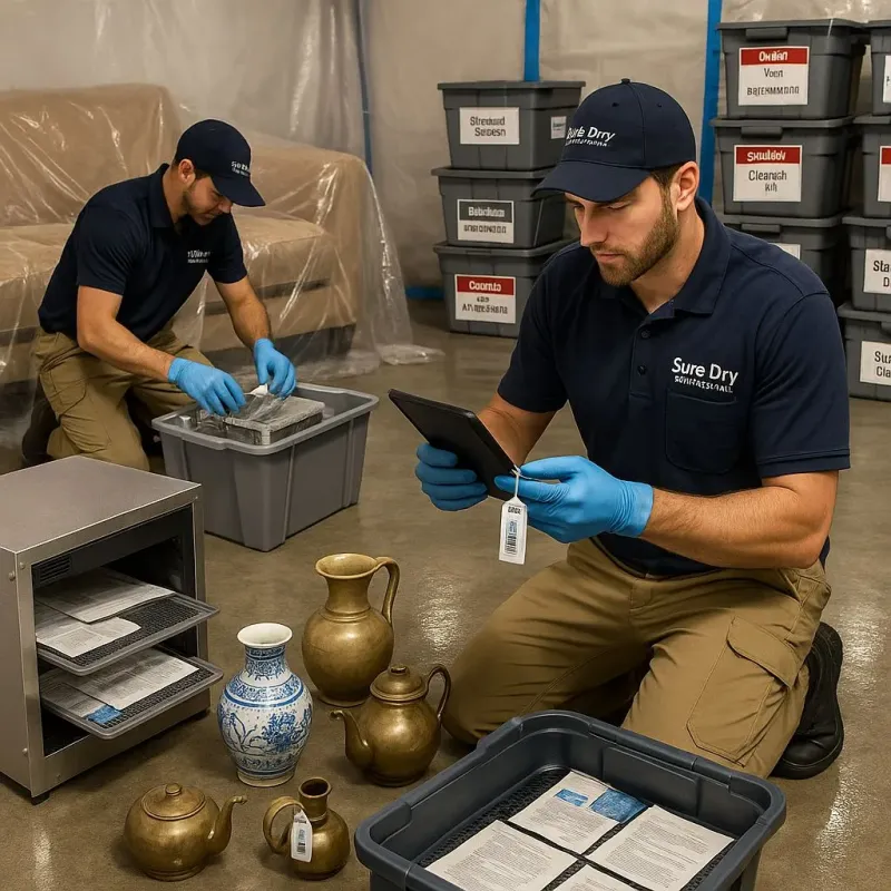 Content Protection and Restoration process in Roseville, MN