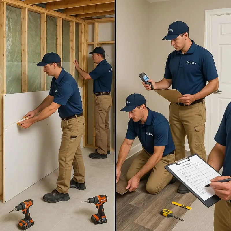 Repairs and Reconstruction process in Roseville, MN